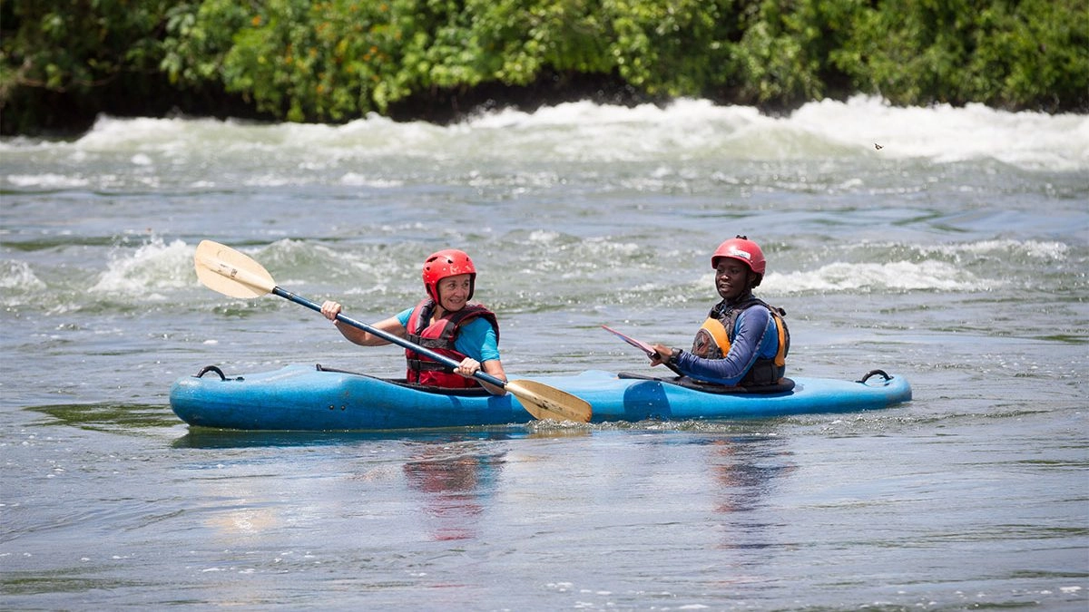 Kayaking Nile Jinja Uganda