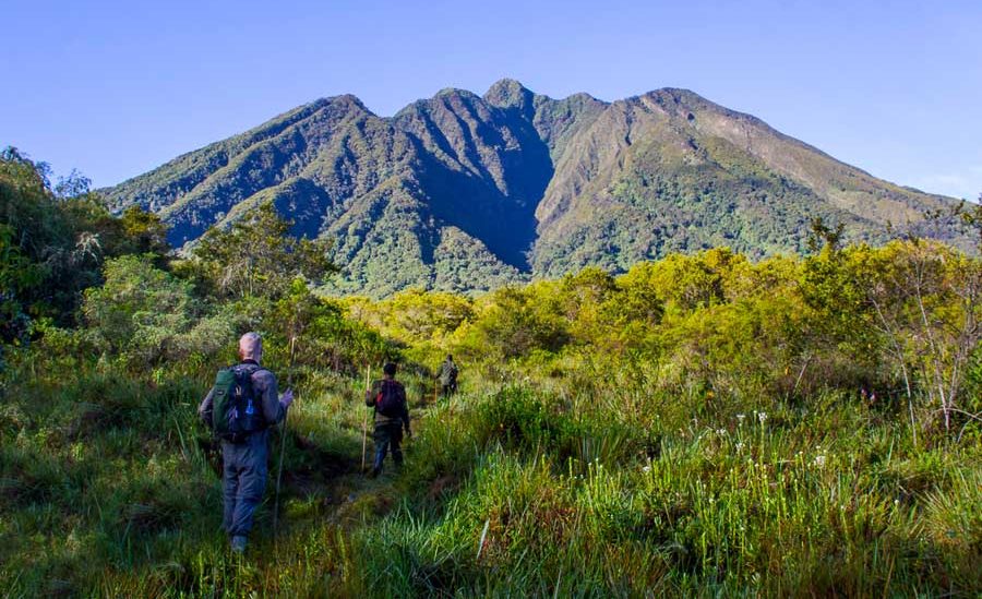 Mount Elgon hike Uganda Kenya caldera trekking