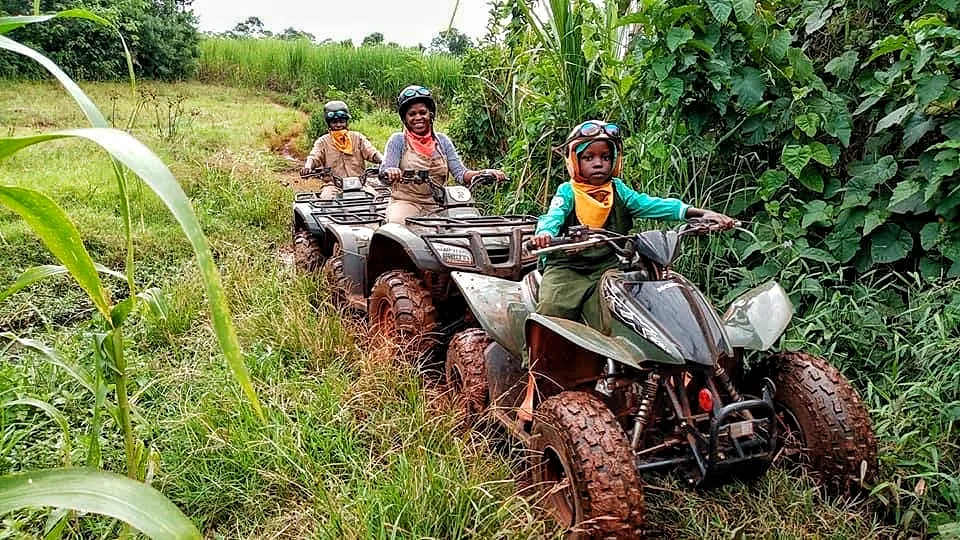 Quad biking ATV adventure Jinja Uganda